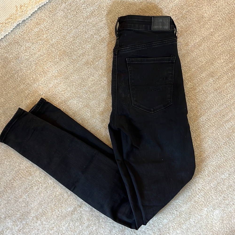 American Eagle Outfitters High Rise Black Jeans